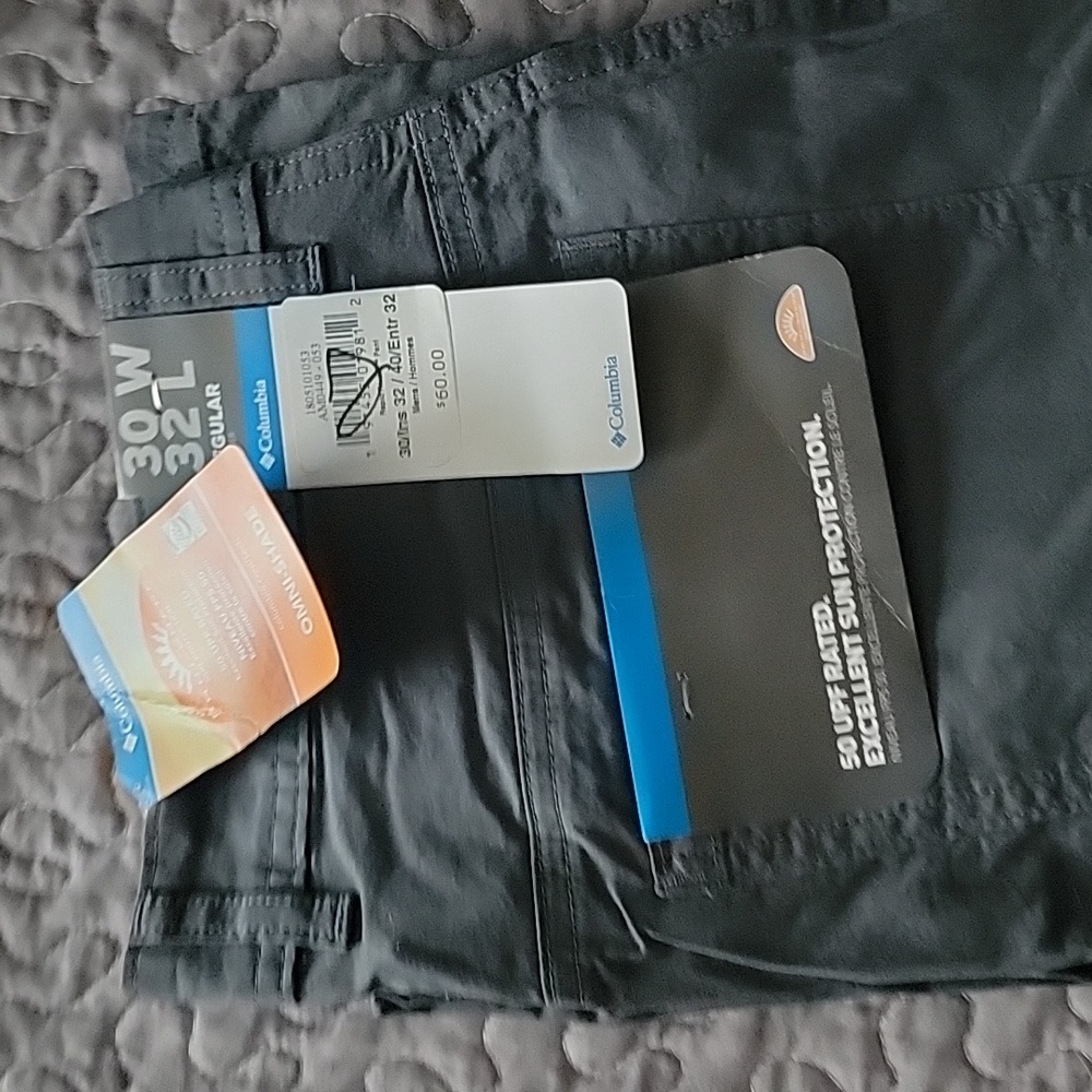 Mens Columbia BNWT 30x32 pants